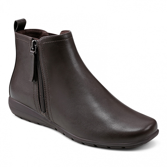 Easy spirit brown boots best sale